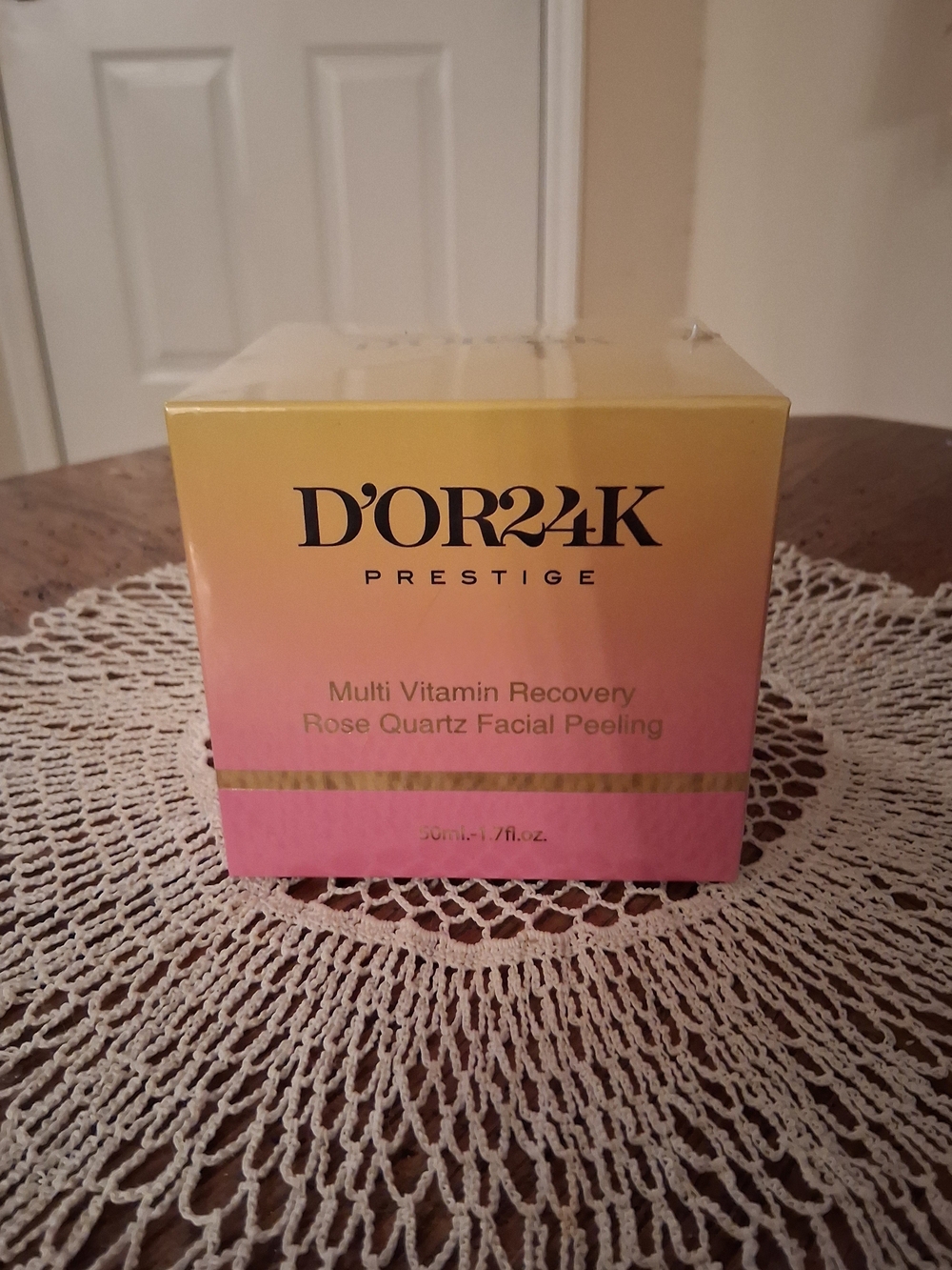 D'or 24K Prestige Multi Vitamin Recovery Rose Quartz Facial Peel
